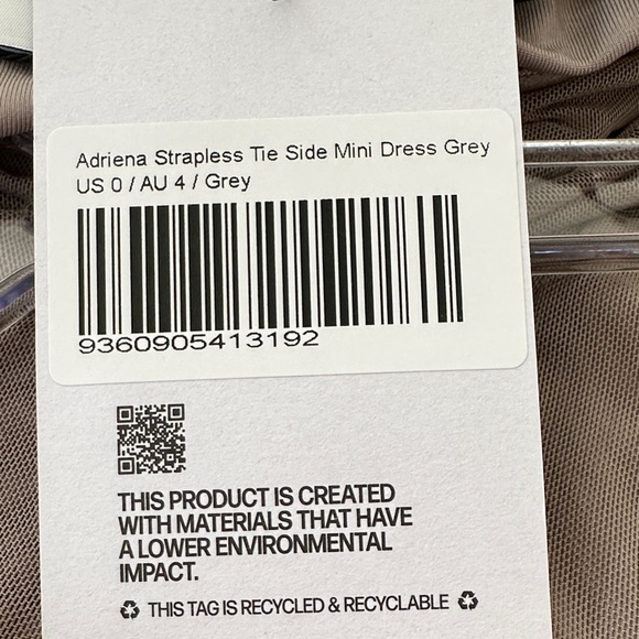 Princess Polly Strapless Dress in Taupe - Picture 7 of 7